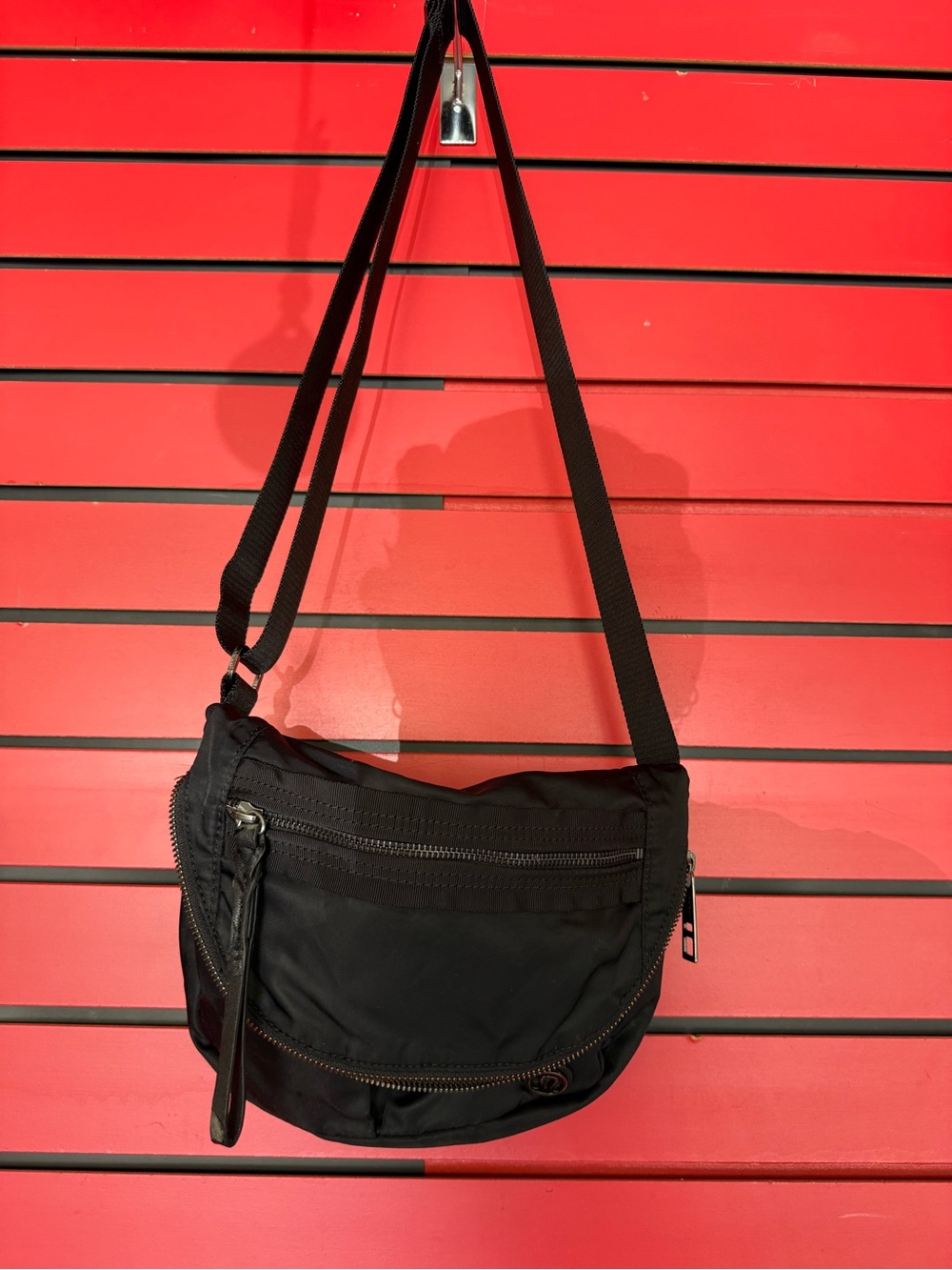 lululemon athletica Black Crossbody Shoulder Bag